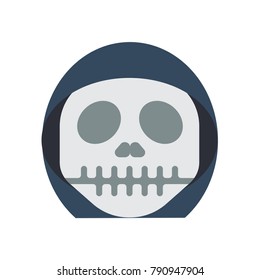 Horror Emojis - Grim Reaper 