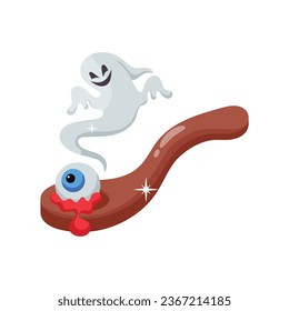 Horror eye vector colorful stickers Icon Design illustration. EPS 10 File