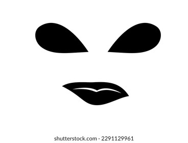 horror eyes image design illustration
