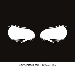 horror fantasy eye of skull design illustration idea concept for halloween party