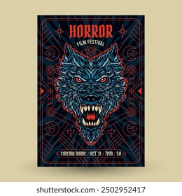 Horrorfilm Festival Poster Design