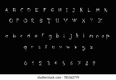 Horror Font - Stylized Vector Font