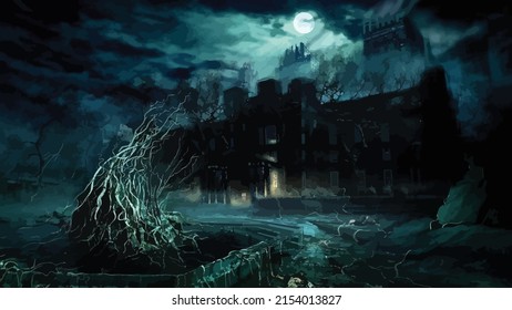 Horror Gothic Wallpaper Dark Wallpaper Fantasy Places. You can use it as a wall decoration or for other purposes