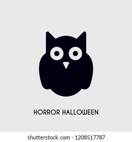 Horror Halloween vector icon