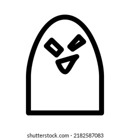 horror icon or logo isolated sign symbol vector illustration - high quality black style vector icons
