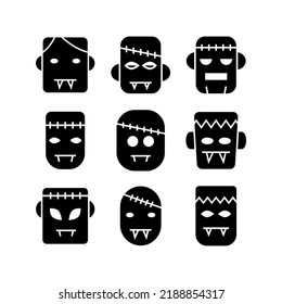 horror icon or logo isolated sign symbol vector illustration - high quality black style vector icons
