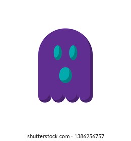 horror icon vector flat design