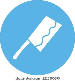 Horror Knife Vector Icon which is suitable for commercial work and easily modify or edit it

