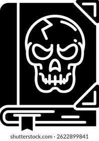 Horror Line vector Icon Design