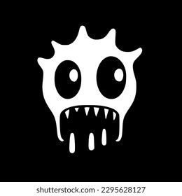 Horror | Minimalist and Simple Silhouette - Vector illustration