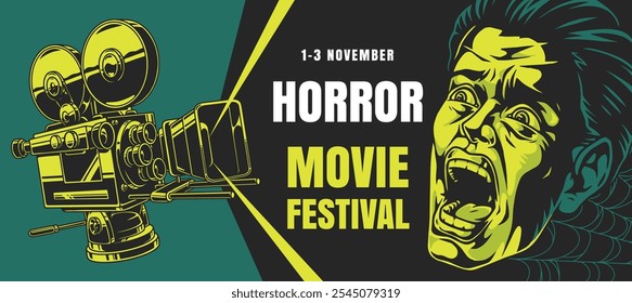 Das Horrorfilmfestival findet vom ersten bis zum dritten November statt und bietet klassische Horrorbilder und fesselnde Aktivitäten für Filmbegeisterte an einem belebten Veranstaltungsort.