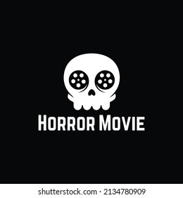 Horror Movie logo vector illustration