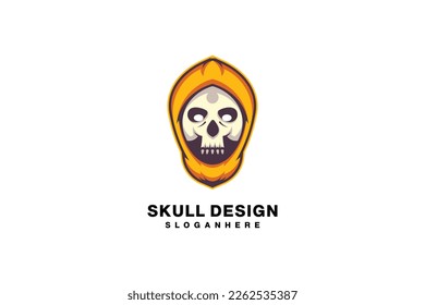 Horror Skull Eye-catching and memorable design that leave a lasting impression