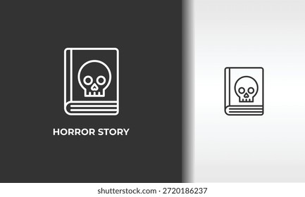 Horror Story Vector, Icon Or Logo Sign Isolated Symbol Illustration