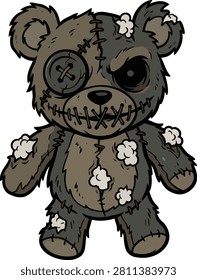 Horror teddy bear 