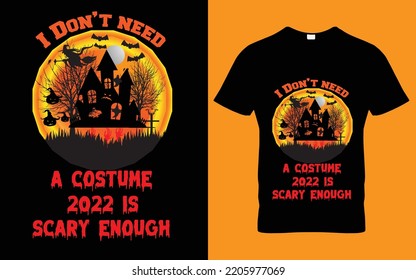 Diseño de camisetas de terror para 2022