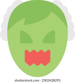 horror Vector illustration on a transparent background. Premium quality symmbols. Line Color vector icons for concept and graphic design.