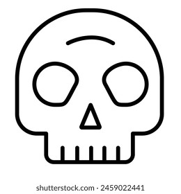 Horror Vector Line Icon Design