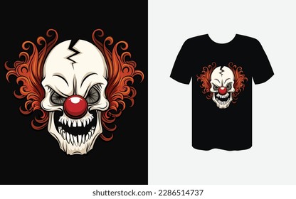 Horror vector t-shirt design file 