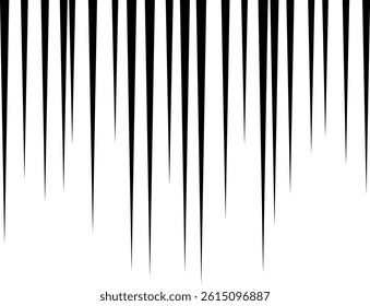 Horror-style cartoon effect line material