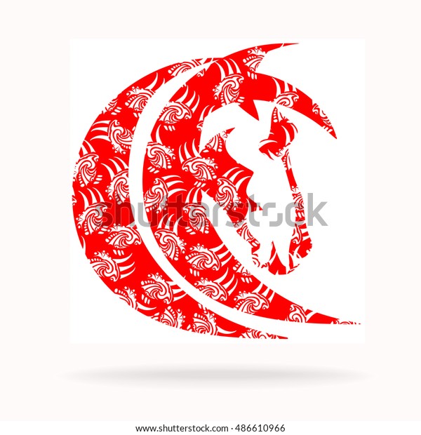 Horse Stock Vector (Royalty Free) 486610966