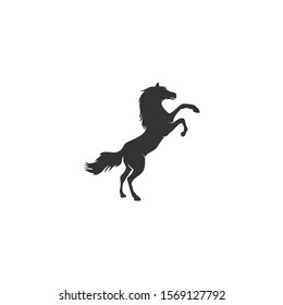 horse animal logo vector template