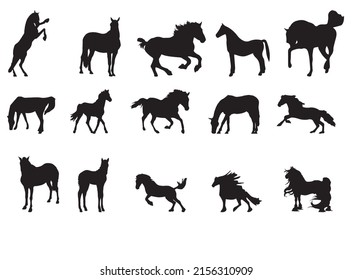 Horse Art Art, Icons, and Graphics for Free.Rearing Horse Fine Vector Silhouette Outline Stock Vector