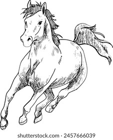 Horse art for style pro