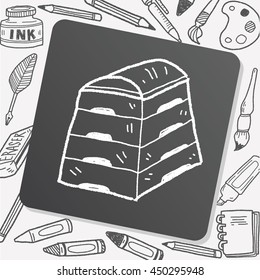 horse box doodle