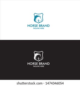 Horse Brand Logo Vector Stock Vector (royalty Free) 1474346054 