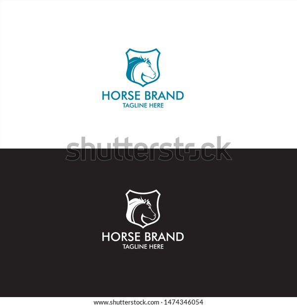 Horse Brand Logo Vector Stock Vector (Royalty Free) 1474346054 ...