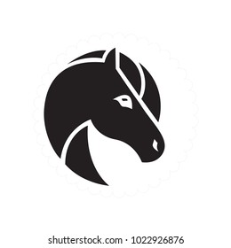 Horse Care Logo Vector Stock Vector (Royalty Free) 1022926876 ...