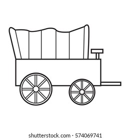 Horse Carriage Wagon Icon