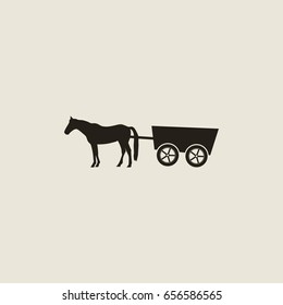 Horse With A Cart