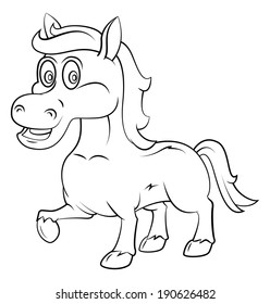 Horse Cartoon