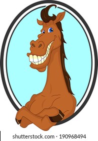 horse cartoon