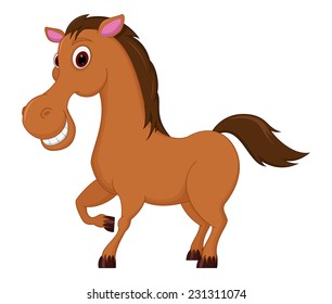 Horse cartoon 