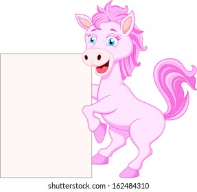  horse cartoon character