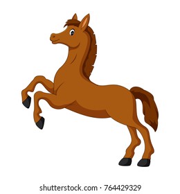horse  cartoon vector