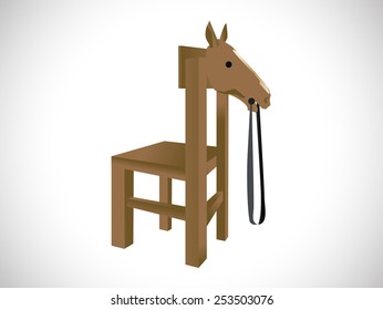 horse chair