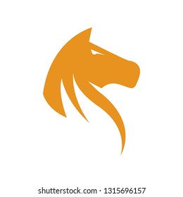 Horse character logo