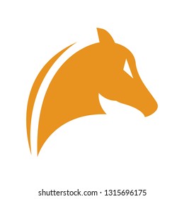 Horse character logo