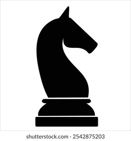 horse chess figure vector object