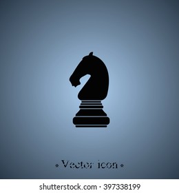 Horse of chess icon.