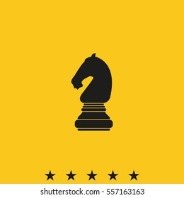 Horse of chess icon.