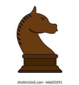 horse chess piece design
