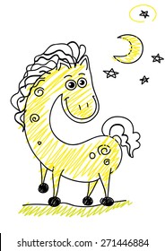 horse for child illustrations