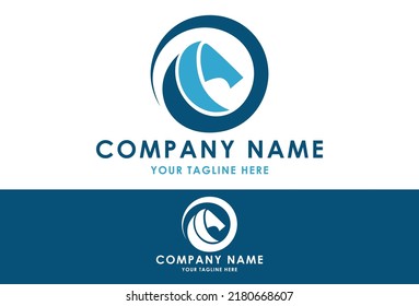 Horse Circle Abstract Logo Design