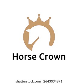 Horse Clown Logo Negative Space Royalty Design