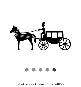 Horse Coach Icon